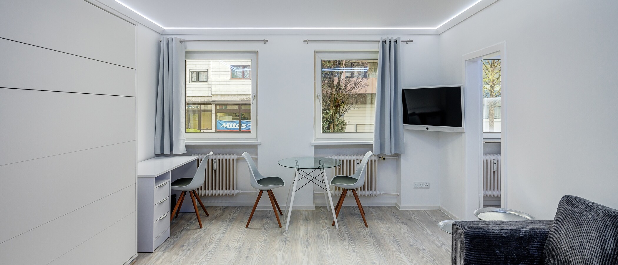 apartamento München Sendling-Westpark 03 zona de día  13445