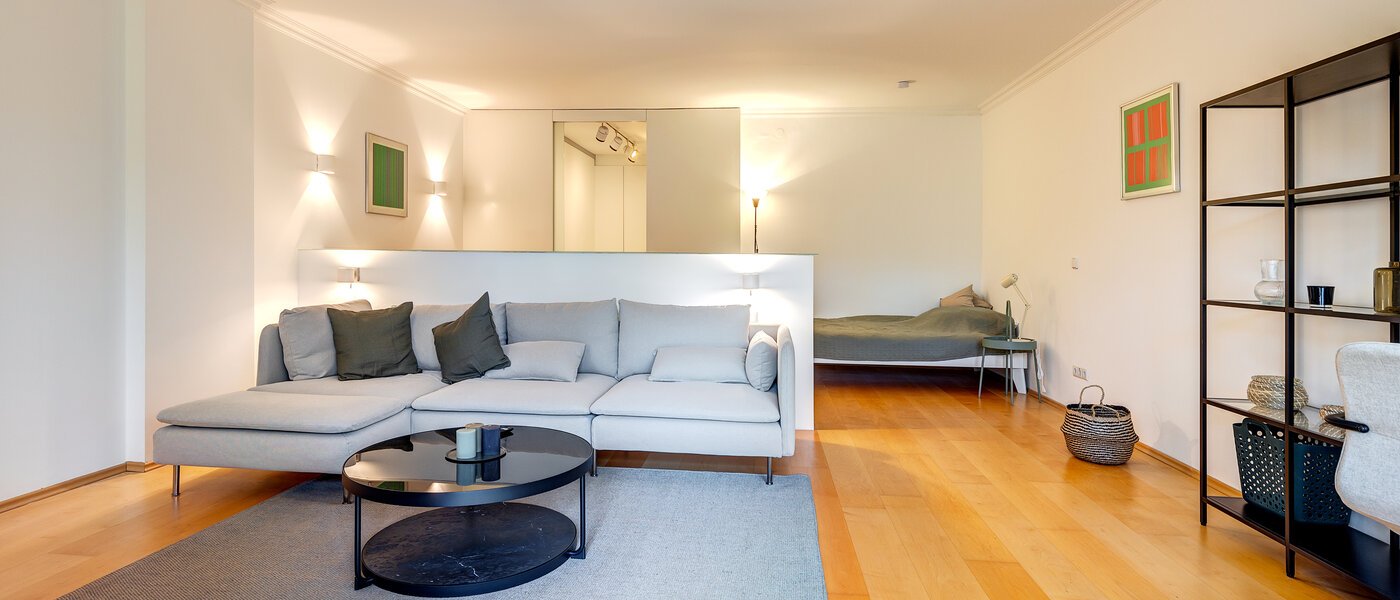 apartamento München Schwabing - Alte Heide 01 zona de día  13448