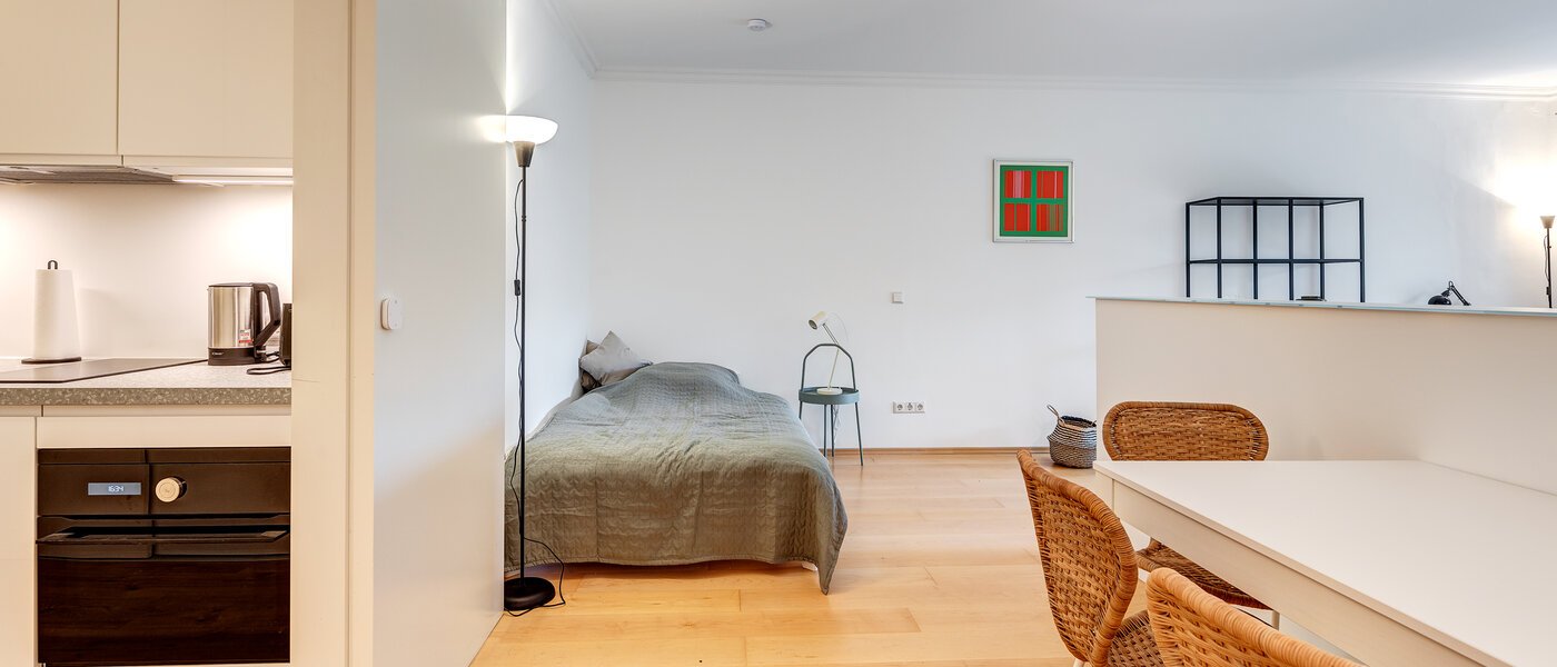 apartamento München Schwabing - Alte Heide 04 zona de día  13448