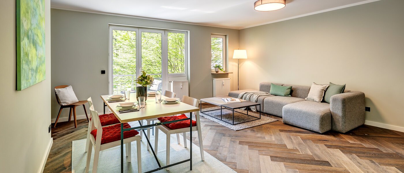 apartamento München Ramersdorf 01 zona de día  13451