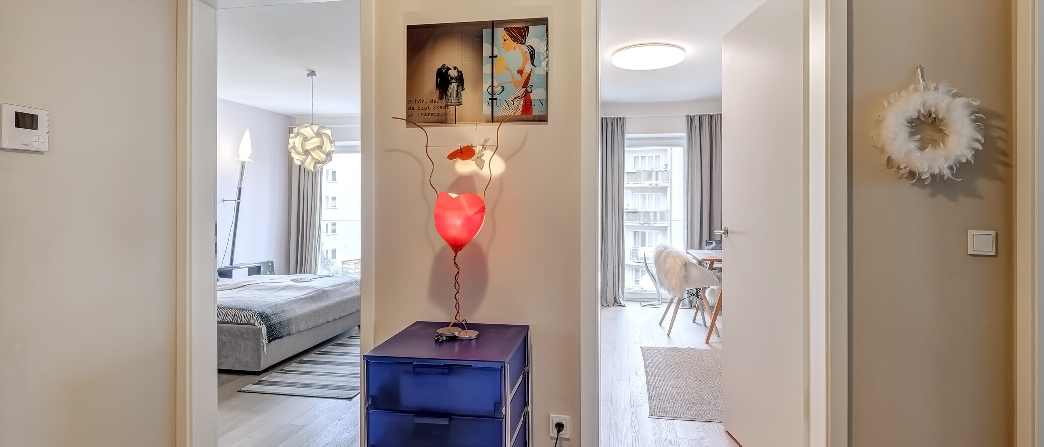apartamento München Nymphenburg 03 pasillo 13454
