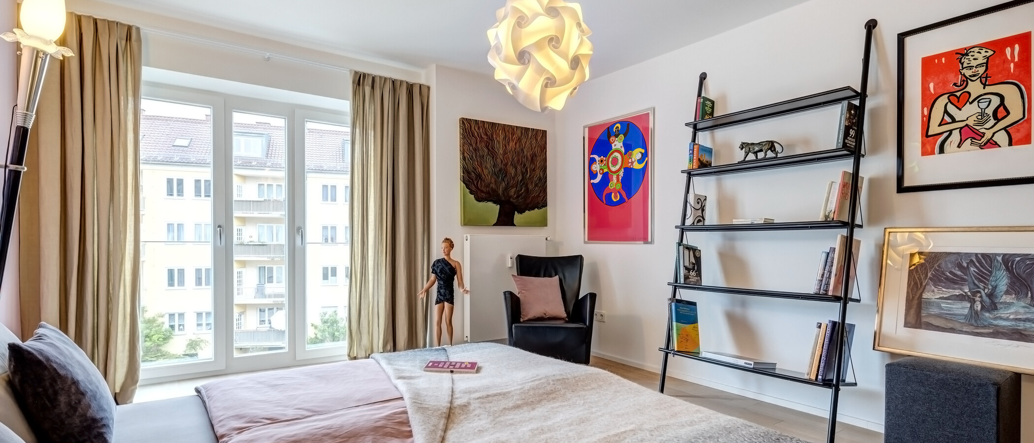 apartamento München Nymphenburg 02 dormitorio 13454