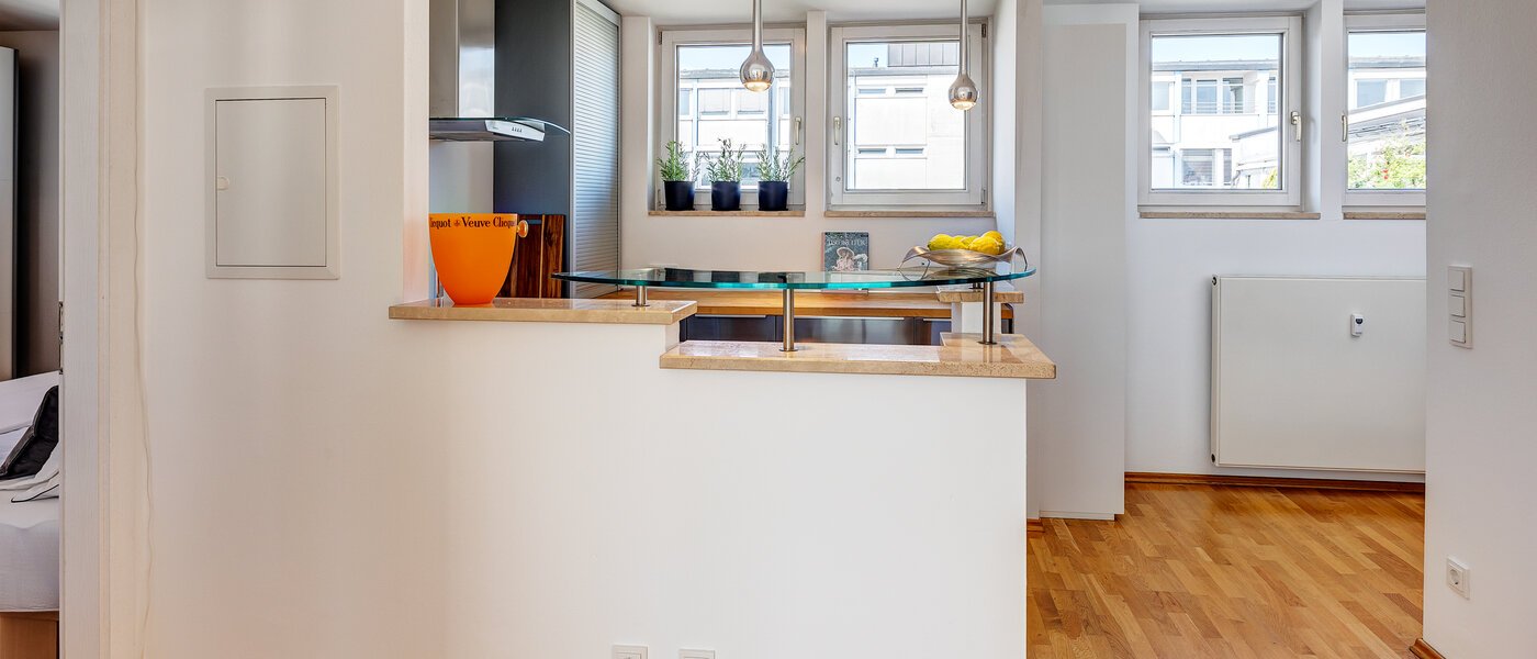 ático con terraza München Maxvorstadt - Westen 03 cocina 13461