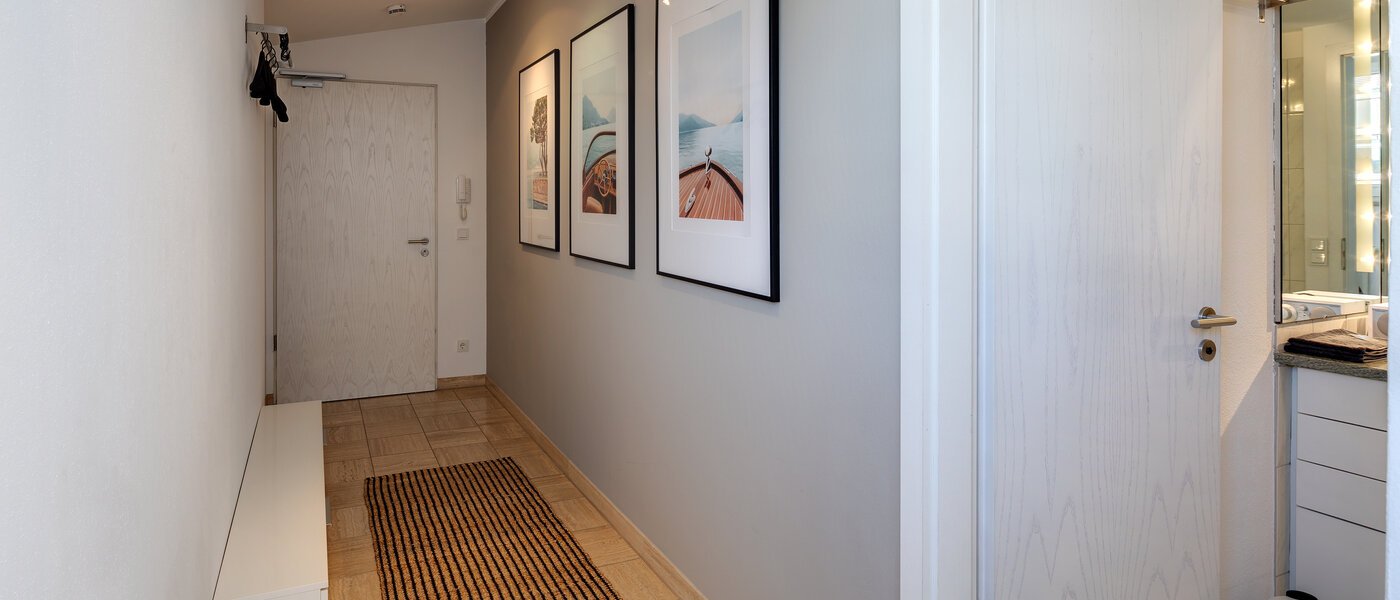 ático con terraza München Maxvorstadt - Westen 01 pasillo 13461