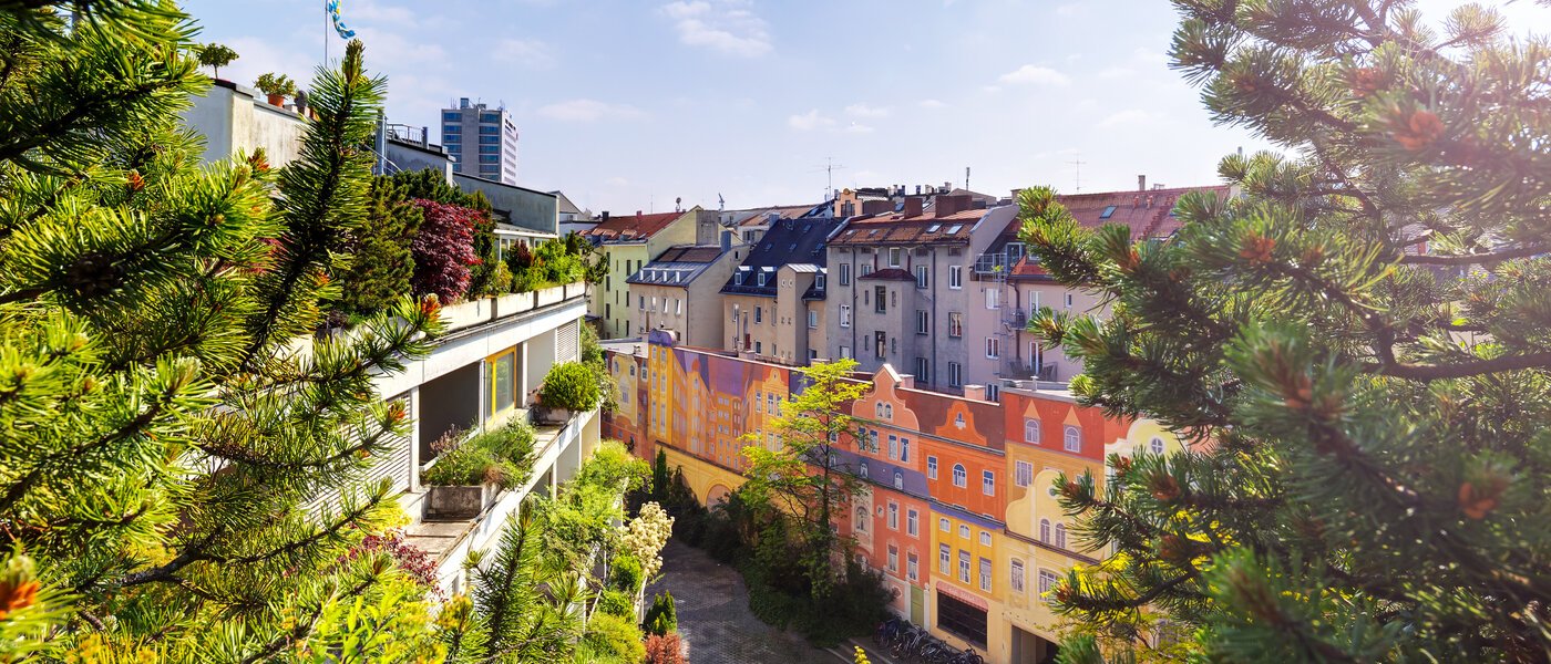 ático con terraza München Maxvorstadt - Westen 01 vista 13461