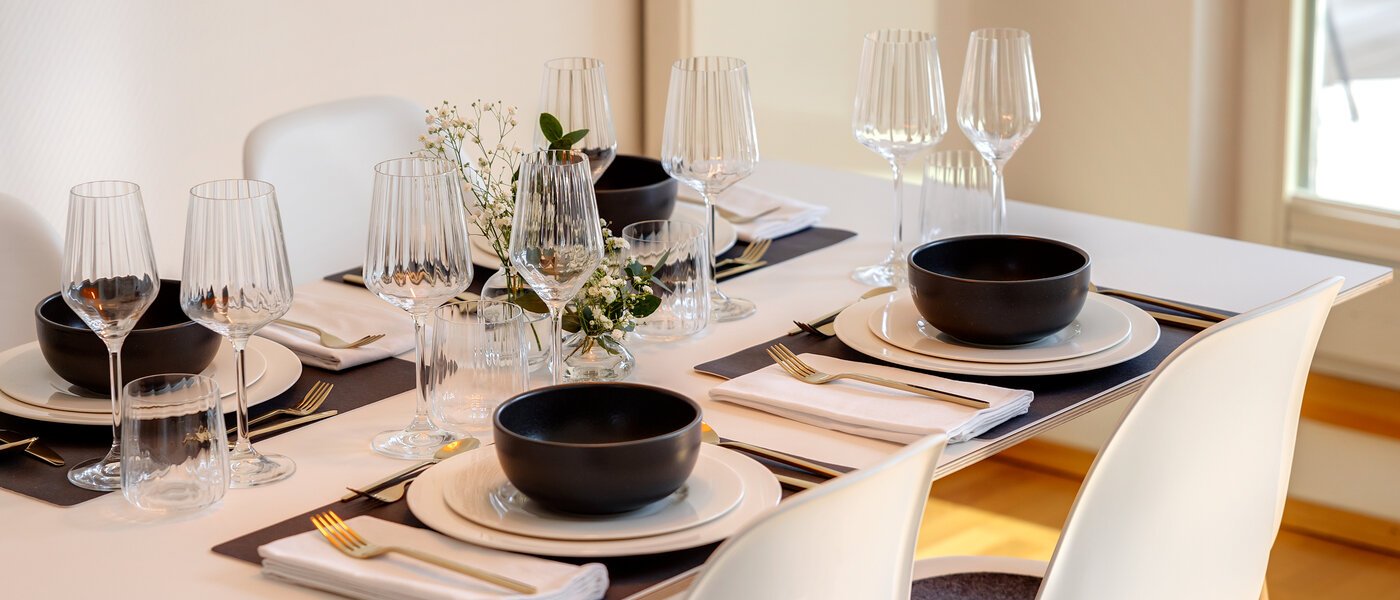 ático con terraza München Maxvorstadt - Westen 04 zona de día  13461