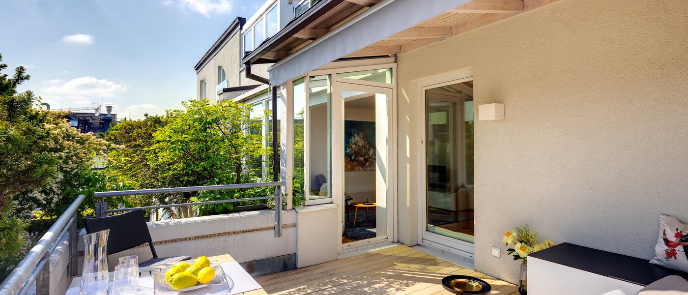 ático con terraza München Maxvorstadt - Westen 02 azotea 13461