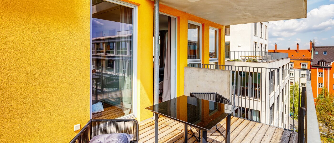 apartamento München Schwanthalerhöhe 01 balcón 13468