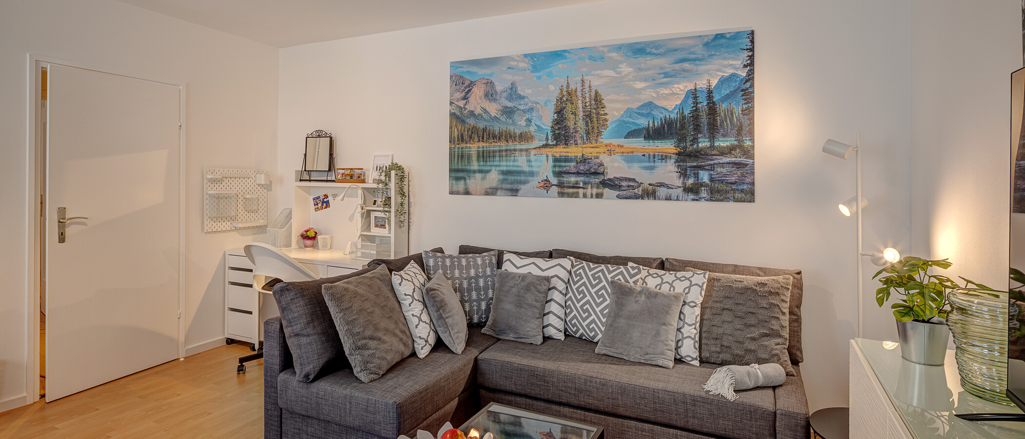 apartamento München Lehel 02 zona de día  13484