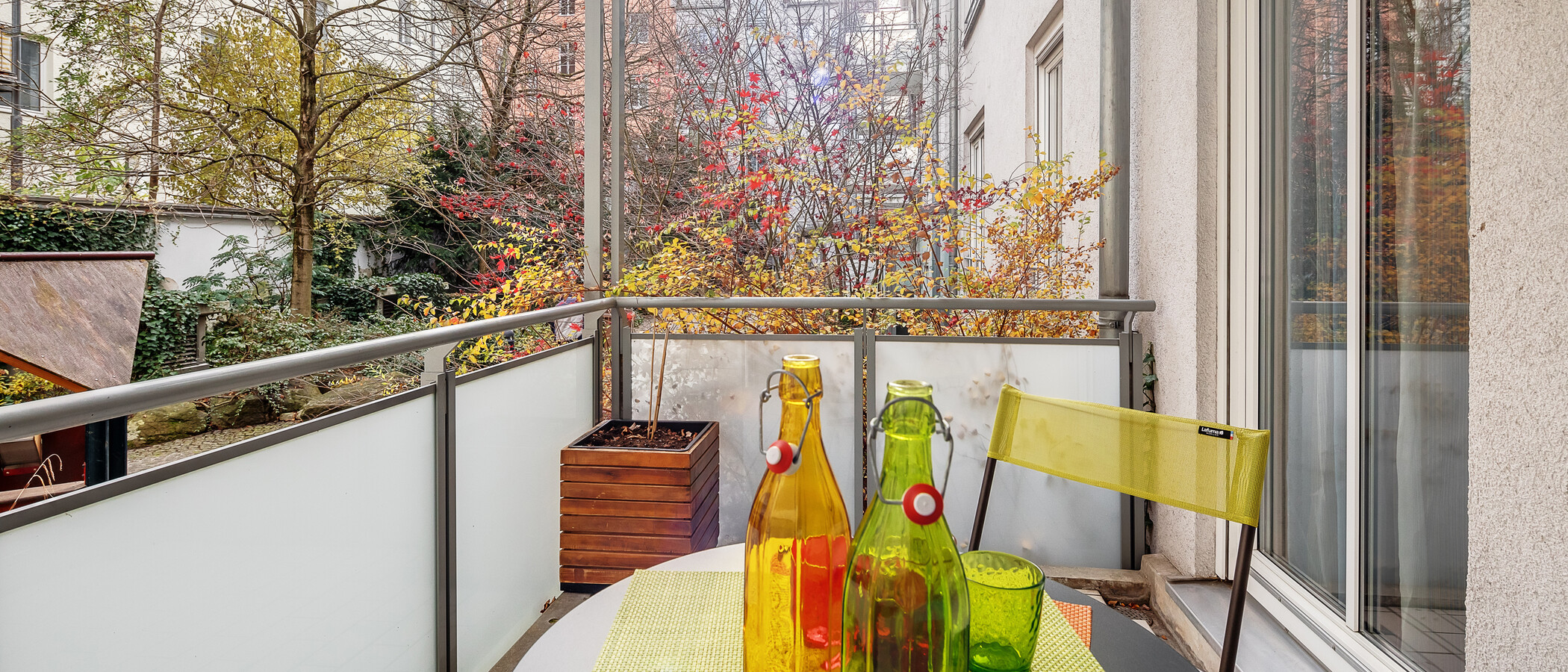 apartamento München Lehel 01 balcón 1349