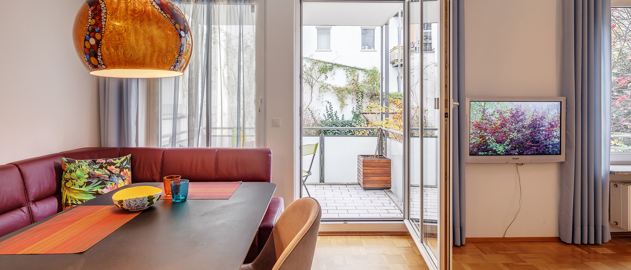 apartamento München Lehel 04 zona de día  1349