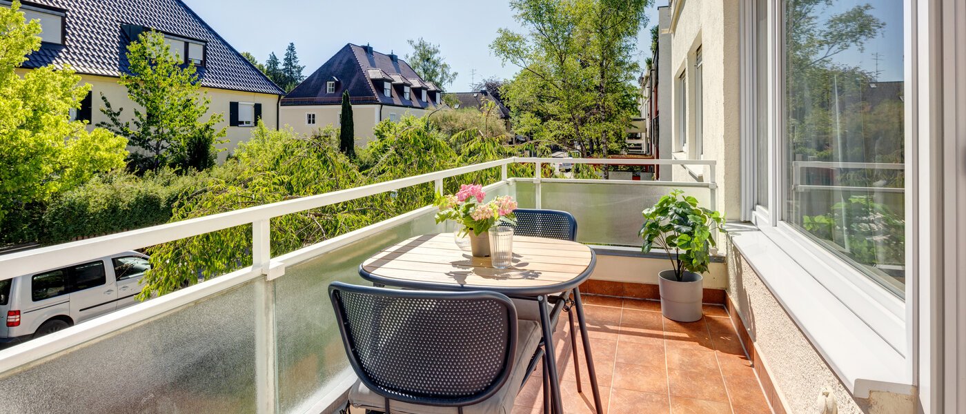 apartamento München Harlaching 02 balcón 13522
