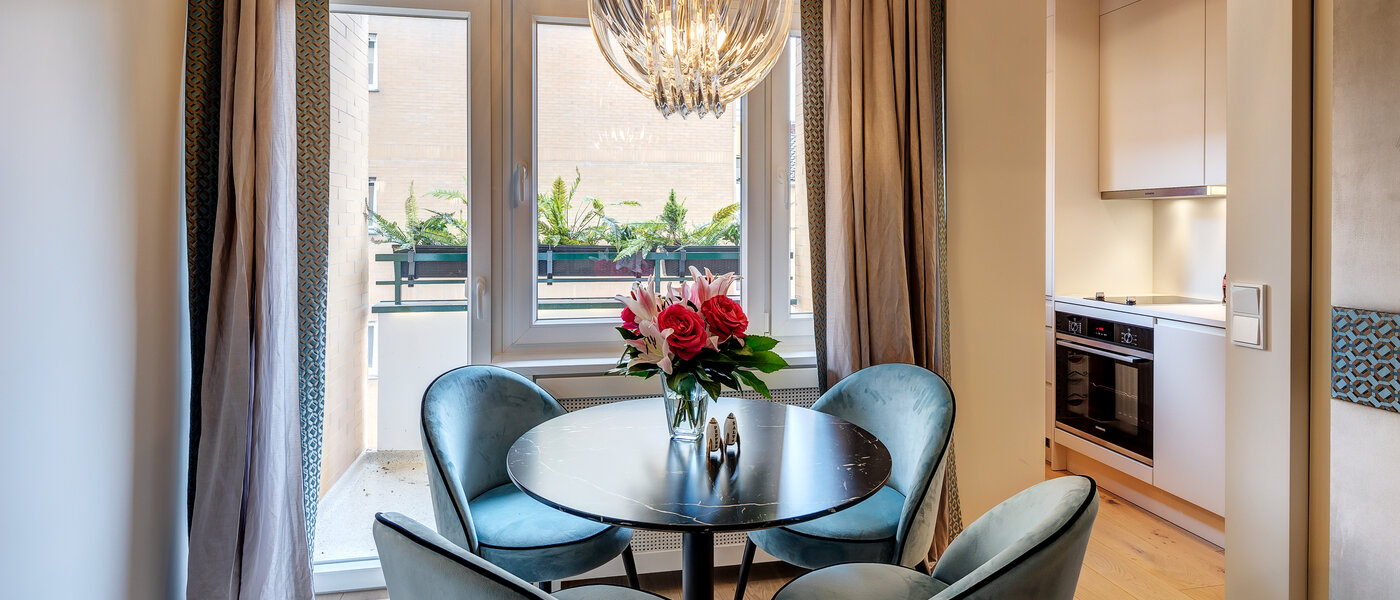 apartamento München Schwabing-West 02 zona de día  13523