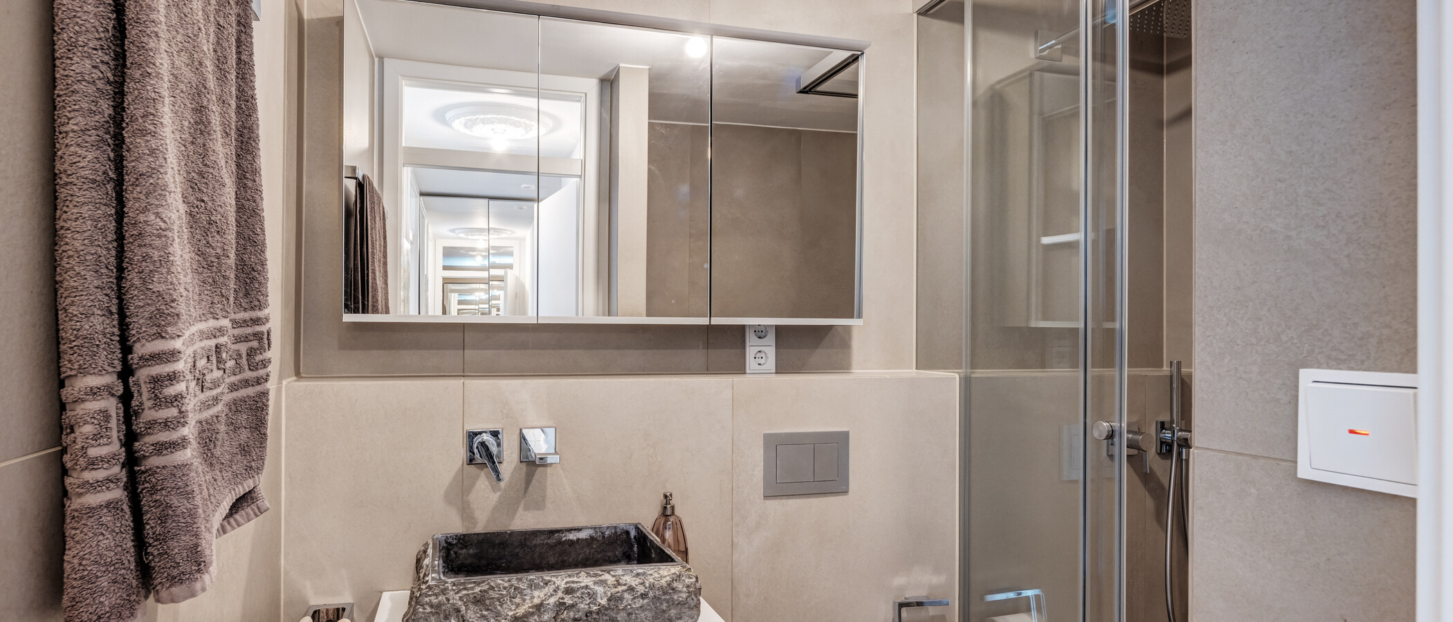 apartamento München Obersendling 01 baño 13550
