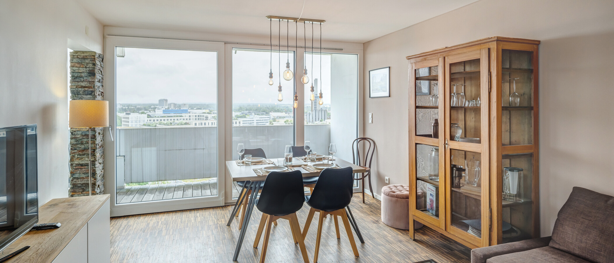 apartamento München Obersendling 01 zona de día  13550