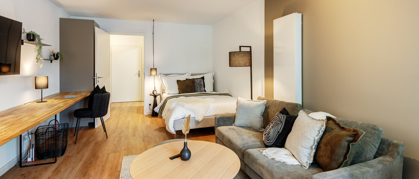 apartamento München Milbertshofen 01 zona de día  13553