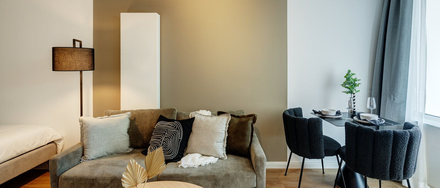 apartamento München Milbertshofen 02 zona de día  13553