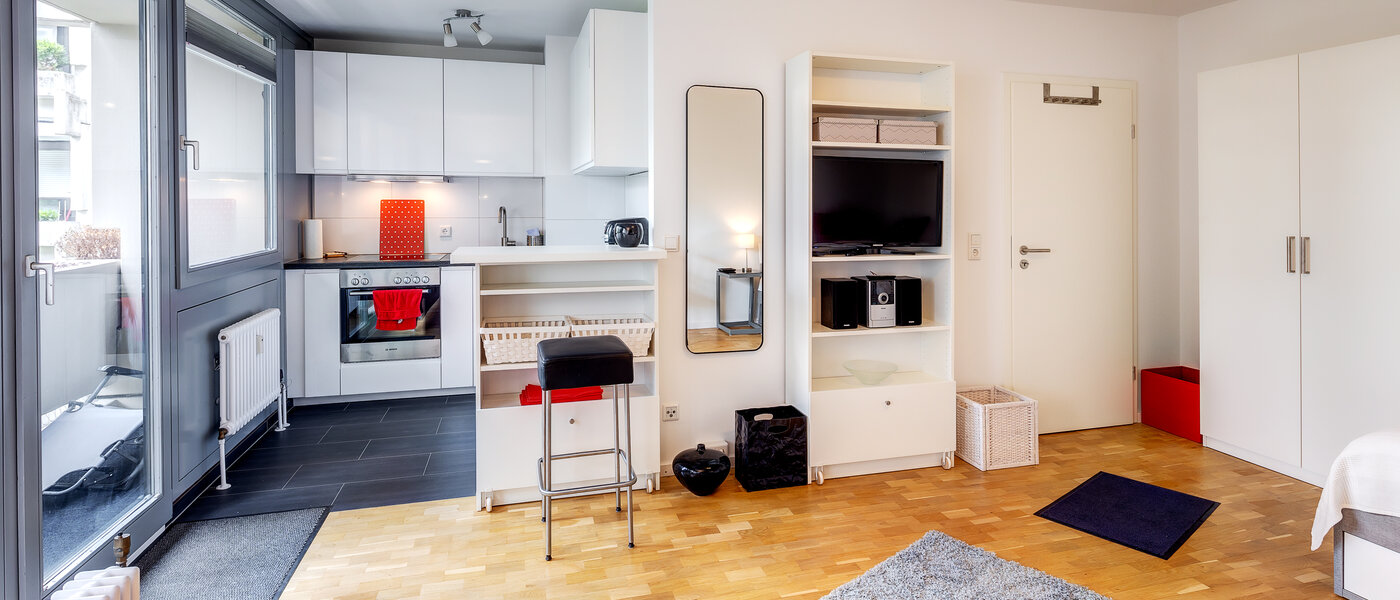 apartamento München Schwabing-West (rund um den Hohenzollernplatz) 03 zona de día  13567
