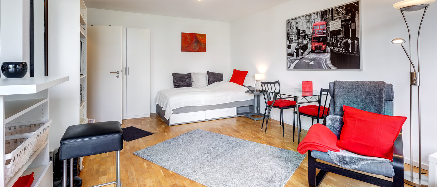 apartamento München Schwabing-West (rund um den Hohenzollernplatz) 04 zona de día  13567