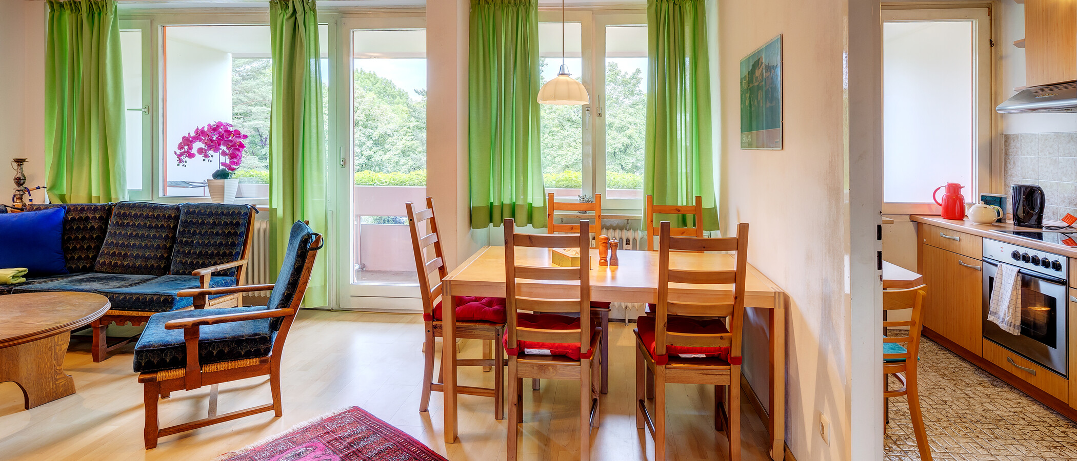 apartamento München Laim 02 zona de día  13574