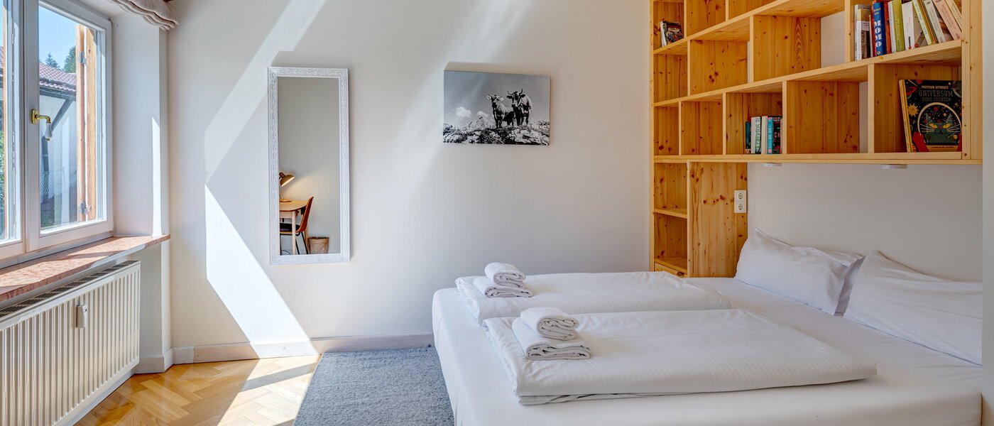 piso con jardín Schliersee 01 2. dormitorio 13576