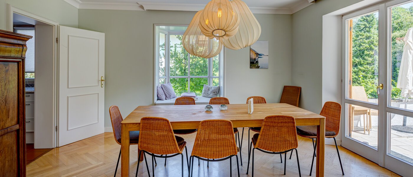 piso con jardín Schliersee 01 Comdedor 13576