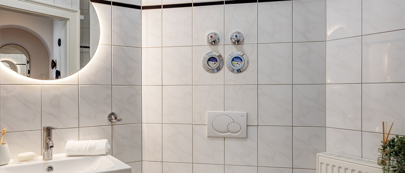 apartamento München Lehel 03 baño 13584