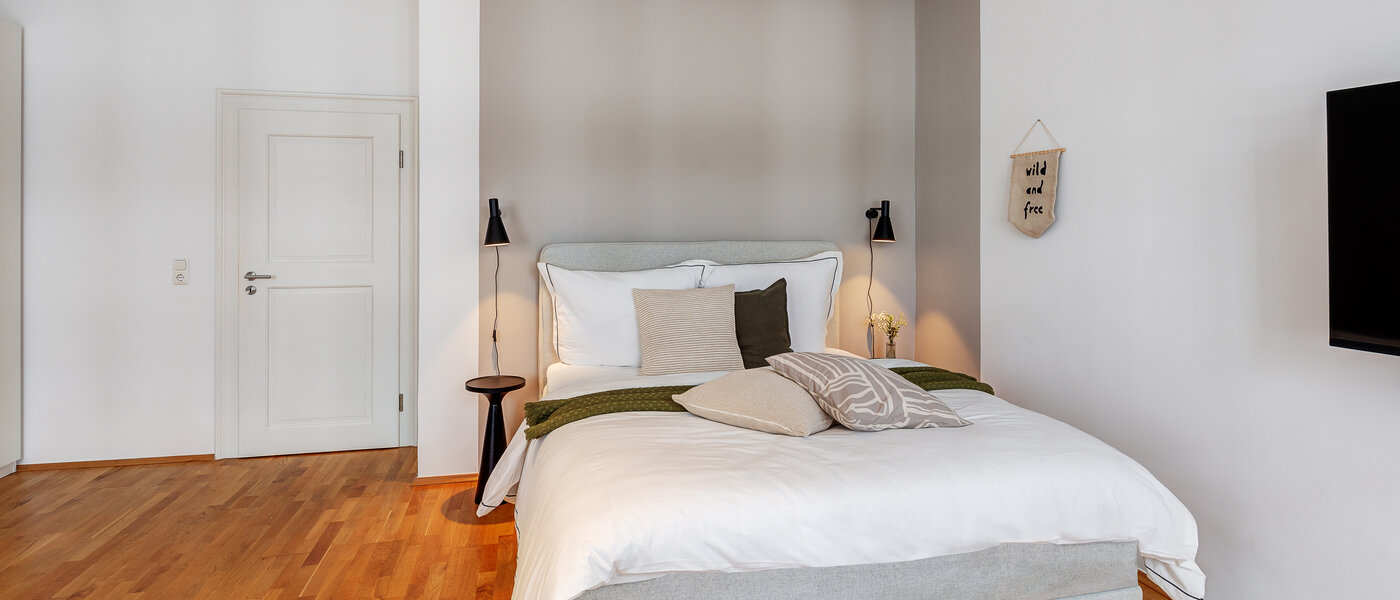 apartamento München Lehel 02 zona de dormir 13584