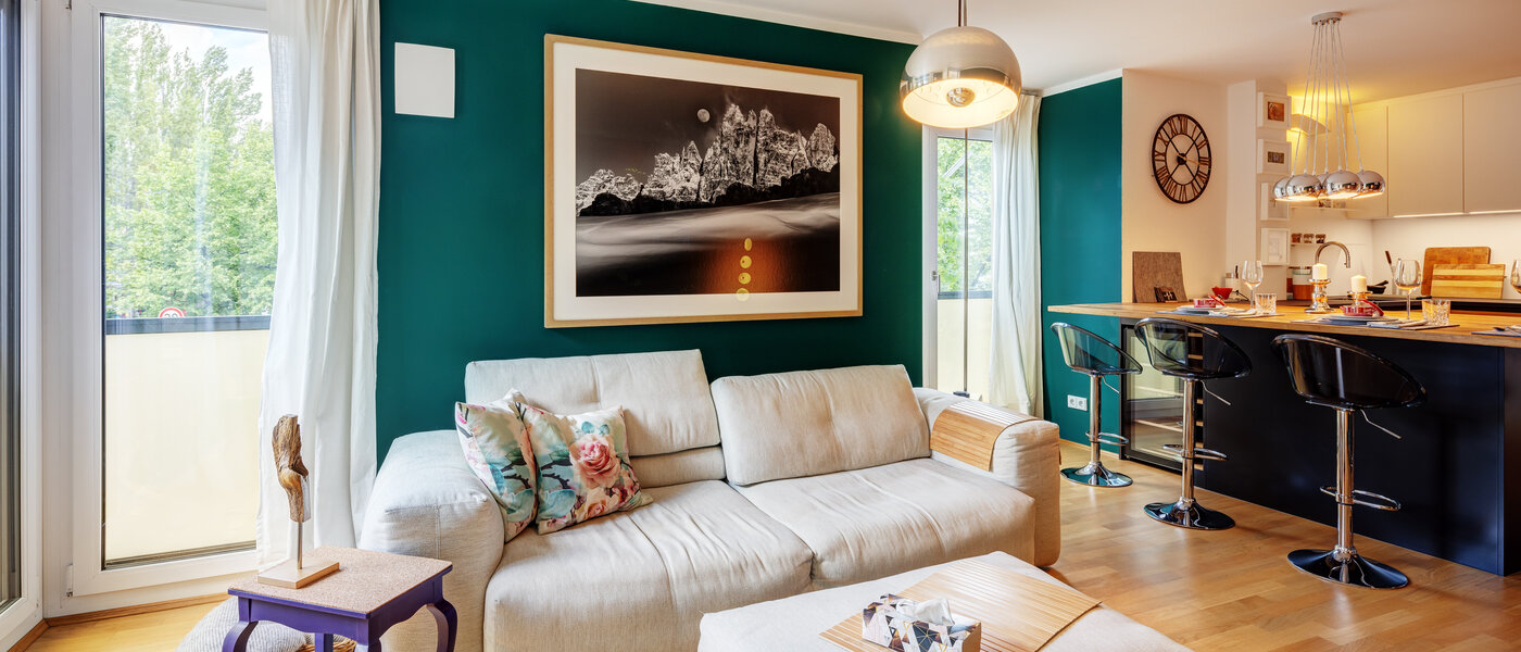 apartamento München Milbertshofen 02 zona de día  13602