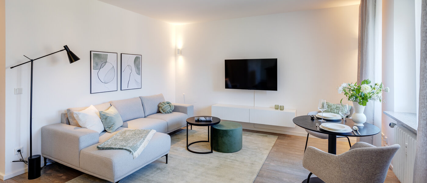 apartamento München Bogenhausen 01 zona de día  13604