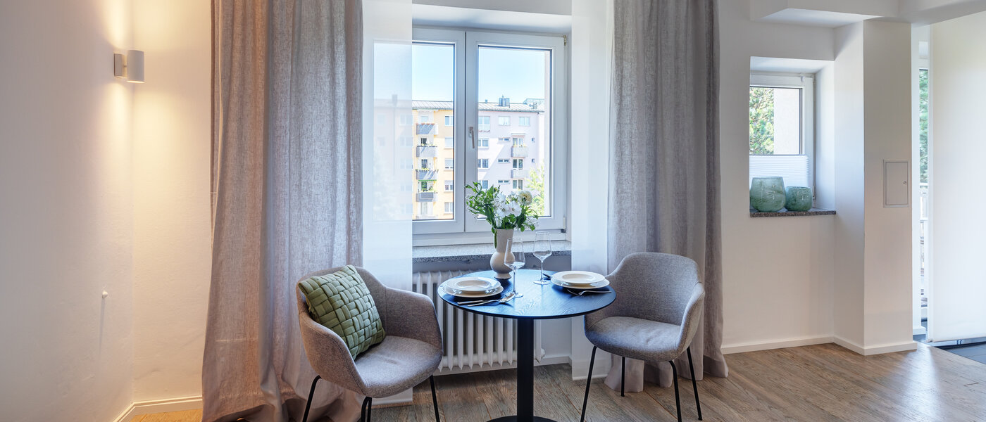 apartamento München Bogenhausen 02 zona de día  13604