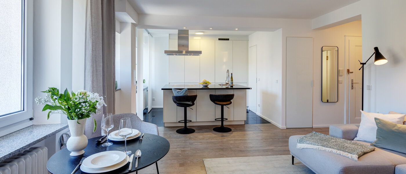 apartamento München Bogenhausen 04 zona de día  13604