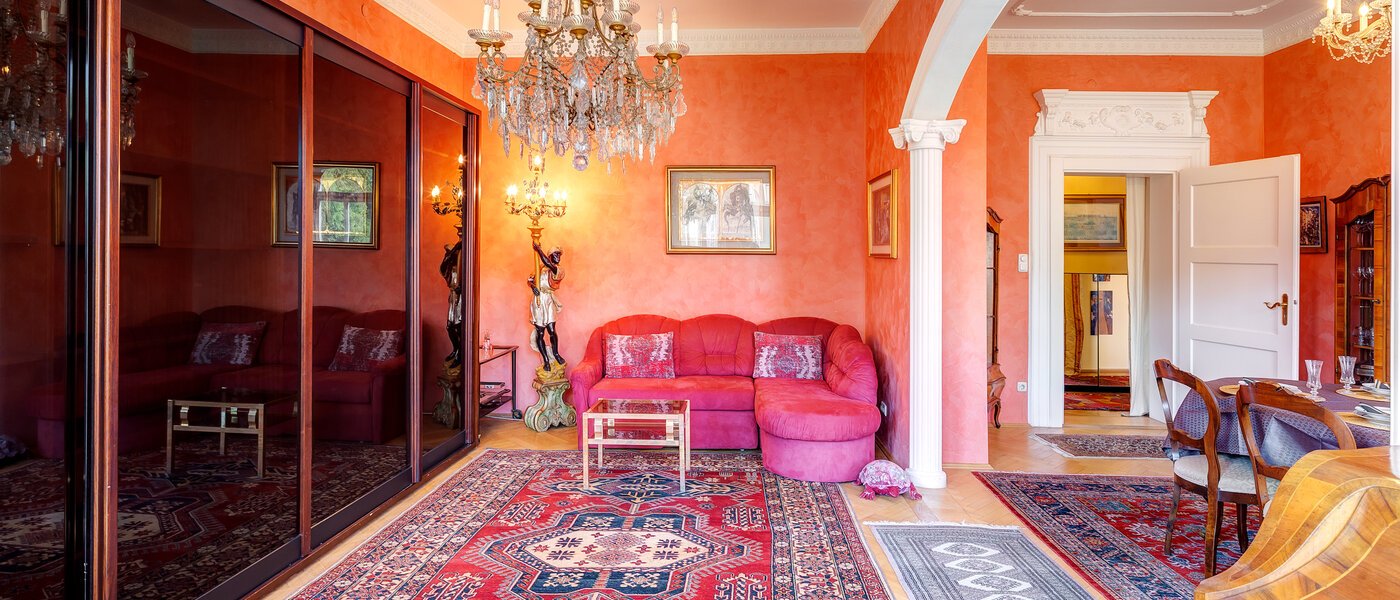 apartamento München Bogenhausen 02 zona de día  13612