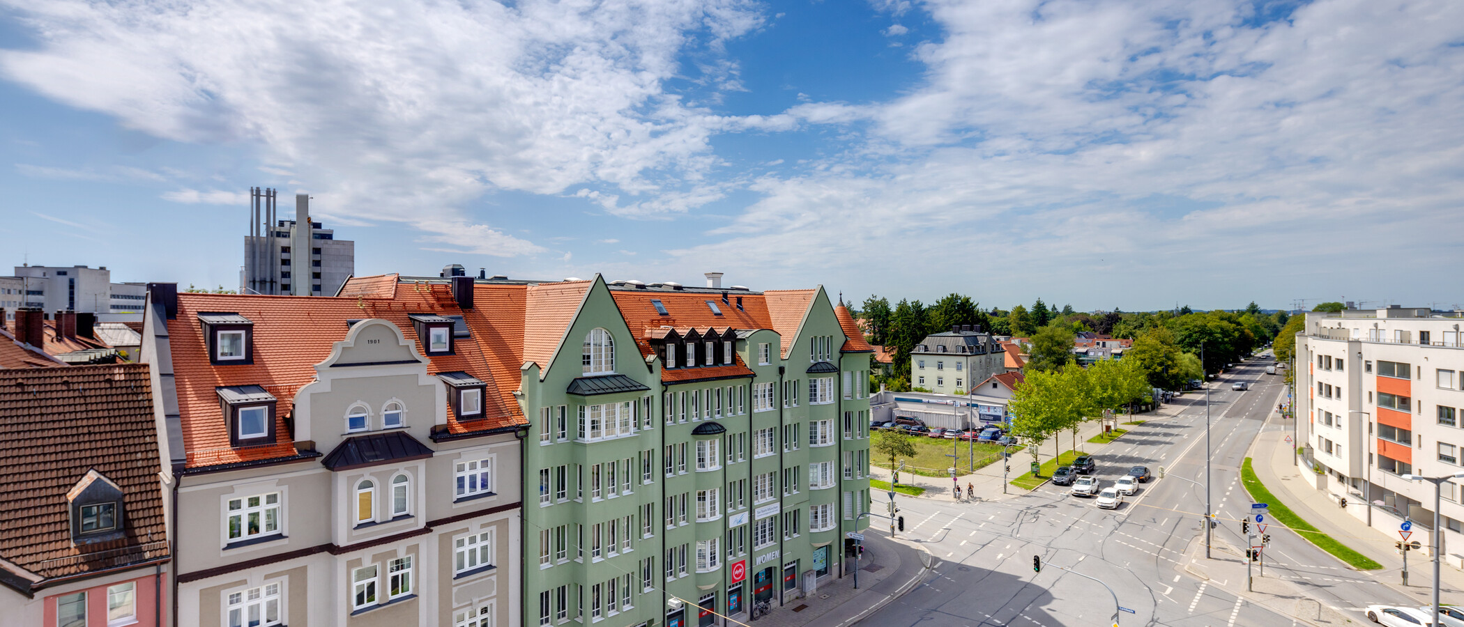 ático con terraza München Pasing 02 vista 13619