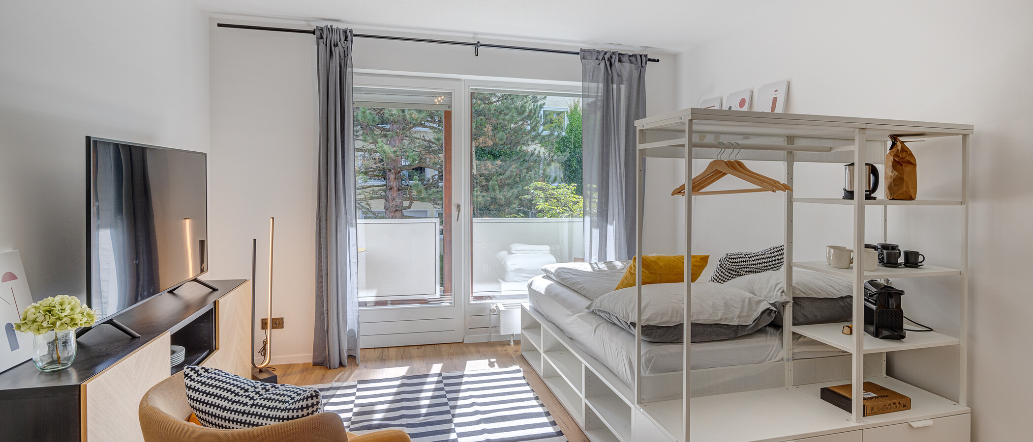 apartamento München Nymphenburg 01 zona de día  13624