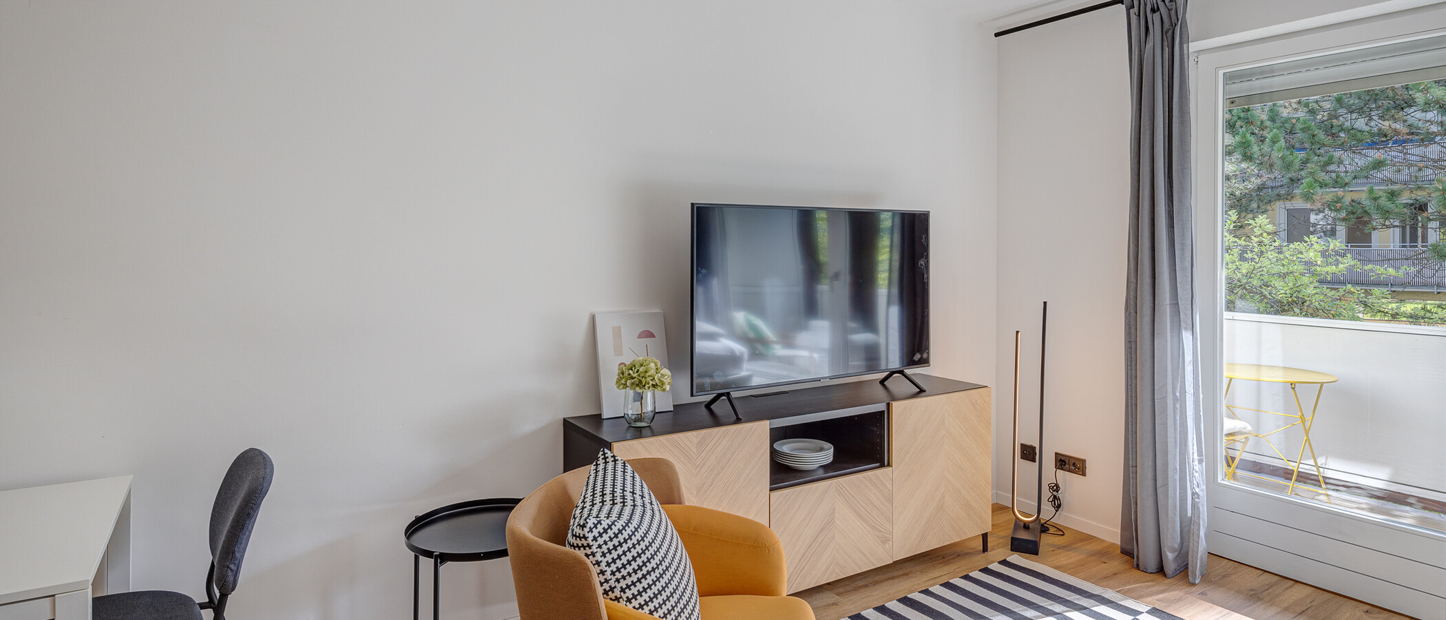 apartamento München Nymphenburg 02 zona de día  13624