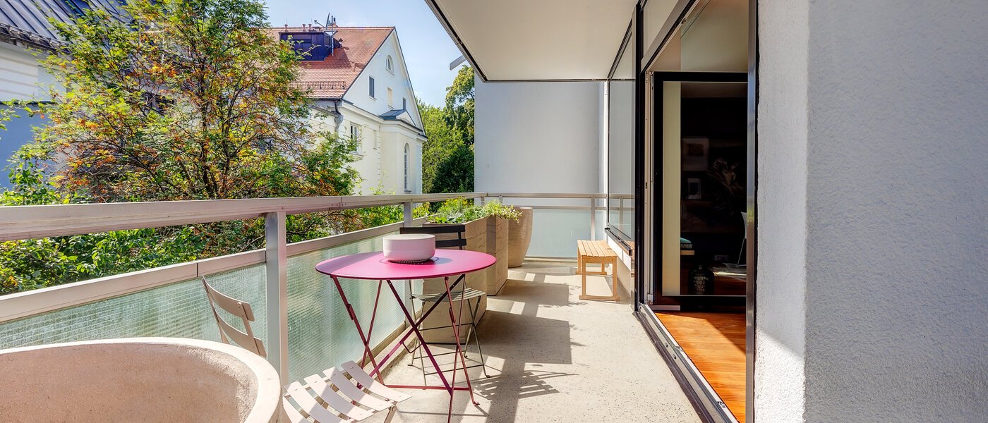apartamento München Altbogenhausen 01 balcón 13633