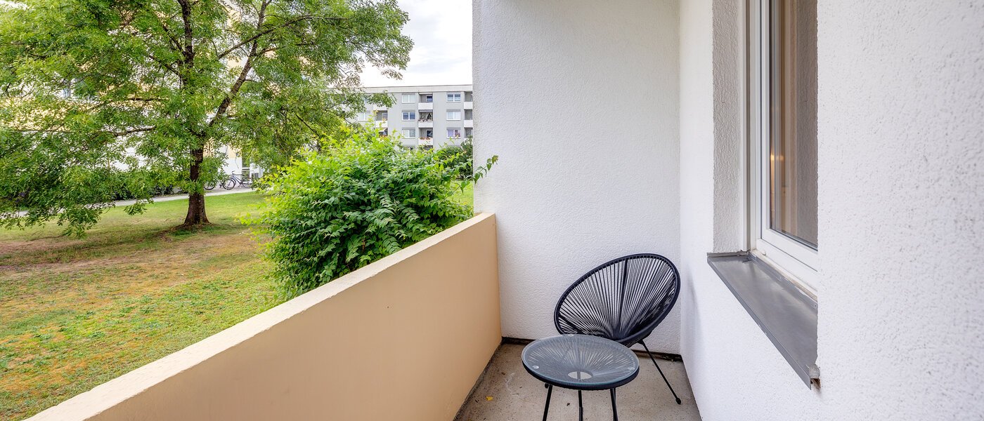 apartamento München Fasanerie 01 balcón 13634
