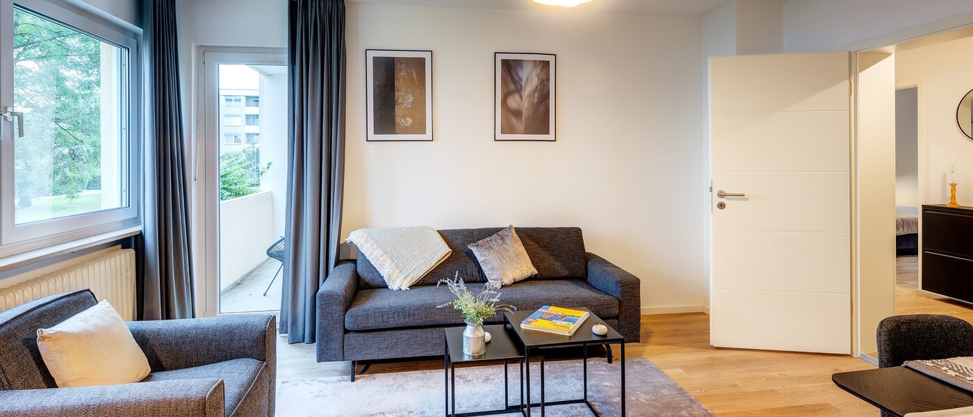 apartamento München Fasanerie 02 zona de día  13634