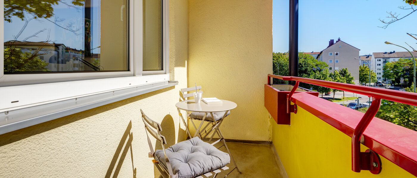 apartamento München Giesing 01 balcón 13646