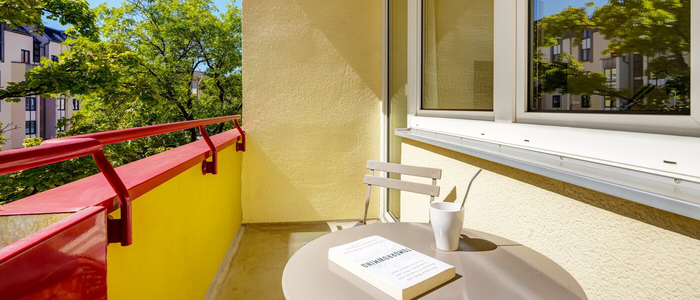 apartamento München Giesing 02 balcón 13646