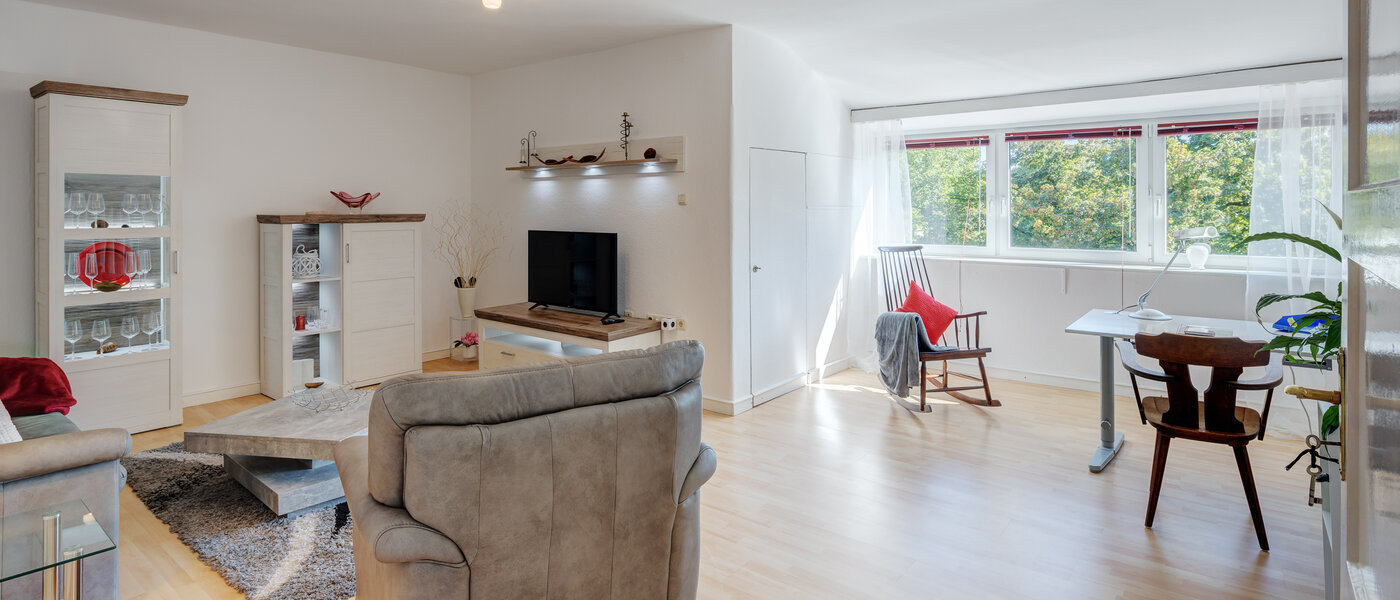 ático München Nymphenburg 02 zona de día  13654