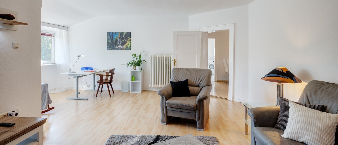 ático München Nymphenburg 03 zona de día  13654