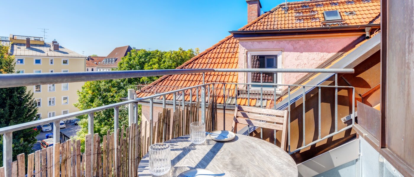 apartamento München Glockenbachviertel 02 balcón 13655