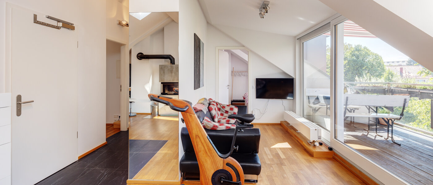 ático con terraza München Ramersdorf 03 zona de día  13657