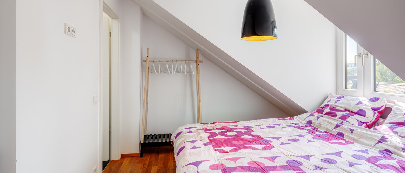 ático con terraza München Ramersdorf 02 1. dormitorio 13657