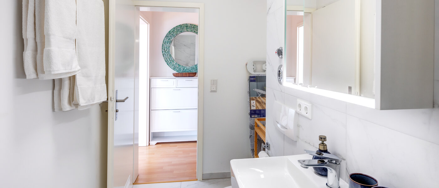 ático con terraza München Neuperlach 03 baño 13658