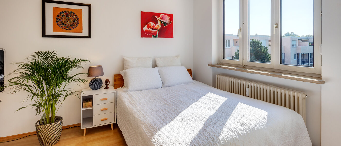 ático con terraza München Neuperlach 01 zona de dormir 13658