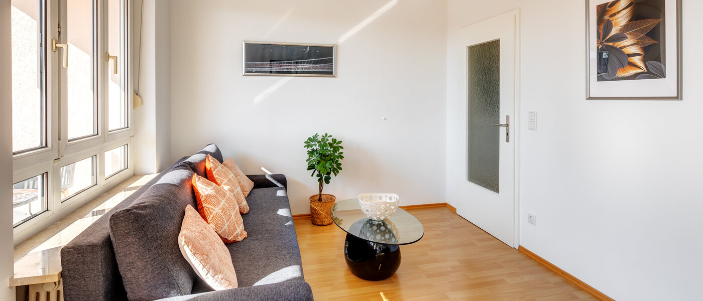 ático con terraza München Neuperlach 05 zona de día  13658