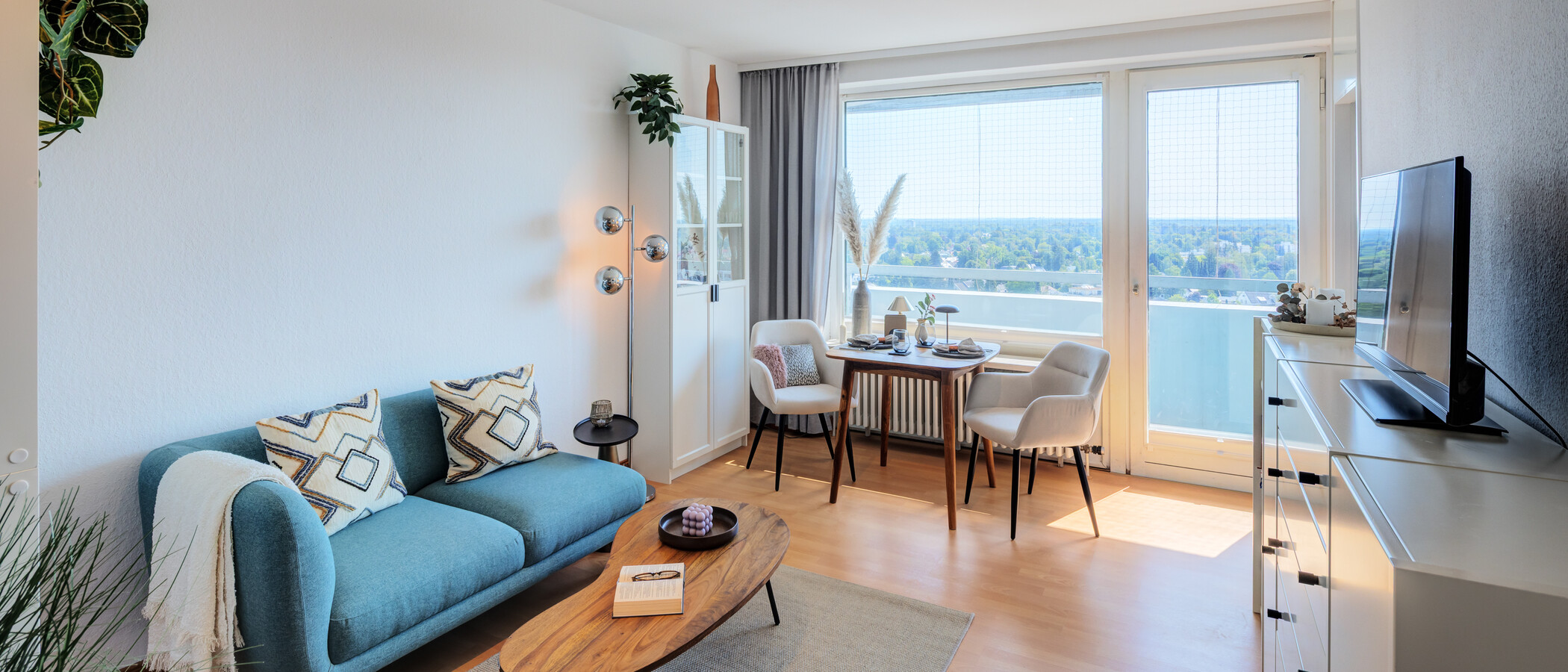 apartamento München Parkstadt Solln 01 zona de día  13660
